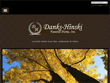 Tablet Screenshot of dankshinskifuneralhome.com